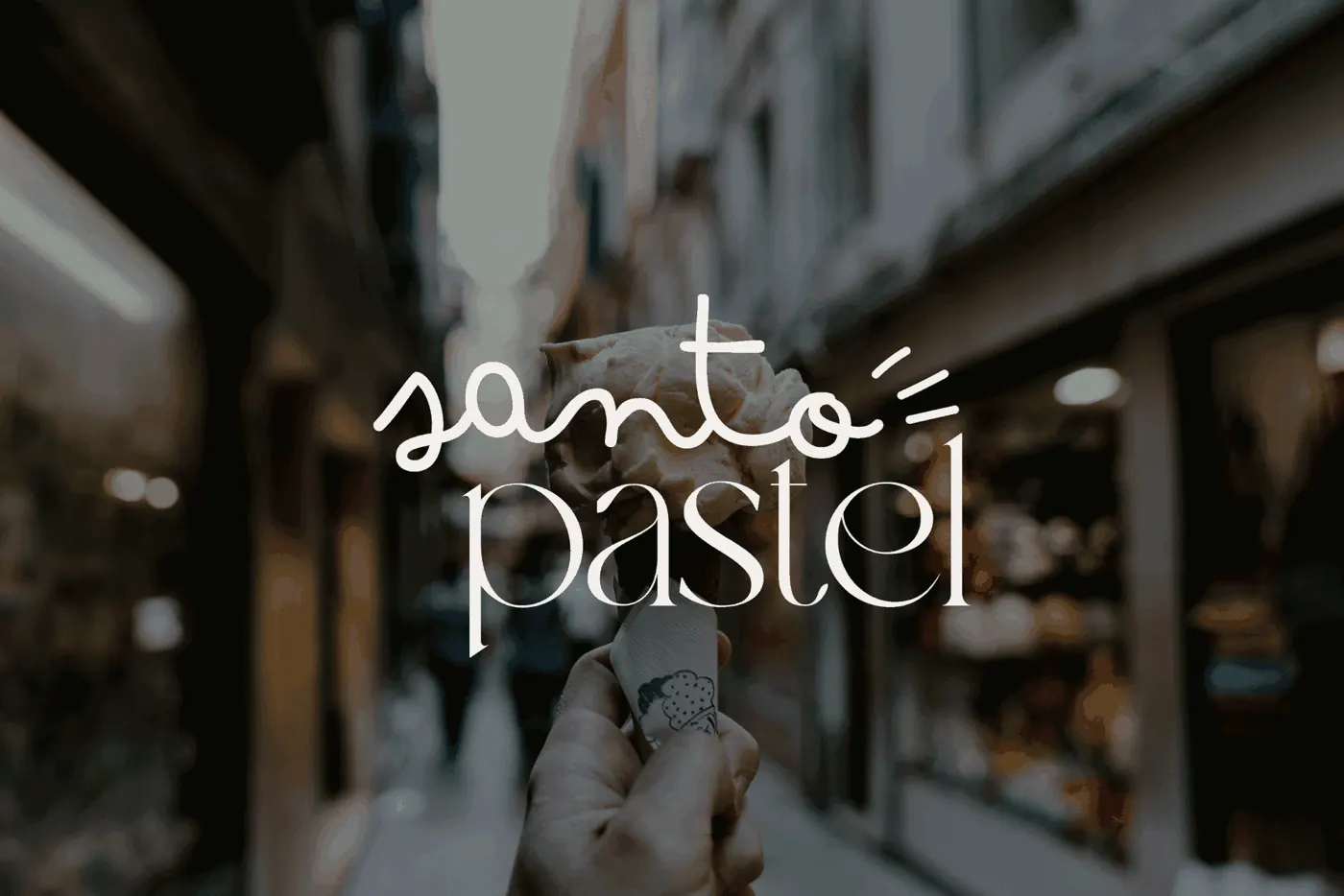Santo Pastel, identidad visual